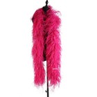 Thick 6ply Farm Ostrich Feathers Boa 2 Meter Fancy Wrap Party Decoration Suppliy