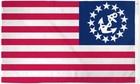 10 X  yacht Ensign  Flag 3x5 Ft Polyester Banner Sign Us Usa America Boat Ship