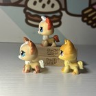 Littlest Pet Shop Lot Of 3 Lps Chihuahuas -  96   1082    G7  228