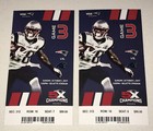 Patriots Panthers 2017 Ticket Stub Tom Brady Td X2  465  466 Super Bowl Li