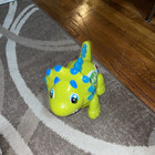 Talking Dinosaur Toy Moves With Lights Sounds Kids Educational Activities Works 