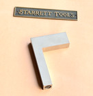 Starrett No  134 Compact Test Level W  Satin Nickel Finish  Usa Made           