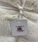 Pottery Barn Teen Washable Faux Bunny Fur Rug Ivory 5  X 8   301c