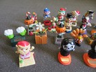 Lot Of 29 Solar Power Dancing Figures christmas halloween holidays winter spring