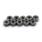 10pcs Mr52zz Ball Bearing 2x5x2 5mm Stainless Steel Miniature Bearings