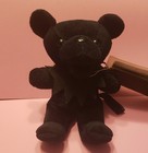 Grateful Dead 1991  7  Bean Bear Ltd  Edition Plush - Black Peter By Liquid Blue