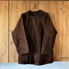 Rare 17-19thc Antique Bulgarian Folk Costume Hand-woven Feltedwool Aba Boro Coat