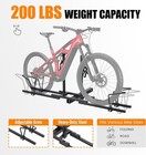 2 Bike Hitch Mount Rack Carrier Upright Bicycle Holder Suv Truck Van 2 Inch
