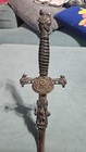 Antique Knights Of Pythias Ceremonial Sword   Scabbard Original