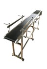 Used 82 6x7 8   Flat Pvc Belt Conveyor Transport Systems Adjustable Speed 110v