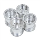 Aluminum Rim Set For Tamiya Wr-02 G6-01 2wd Rc Off Road Car 1 10 Parts