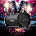 Loud Bluetooth Speaker Portable Wireless Boombox Aux Rechargeable Bass System