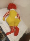 Vintage 1978 Ronald Mcdonald Doll 21  Mcdonalds Advertising Toy 