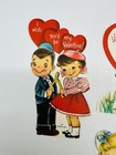 Vintage Class School Kid Valentines Hallmark Set Of 4