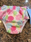 Swim Diaper Iplay 3t Green Sprouts  Pink Green Floral Reusable Absorb New