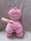 Fisher Price Pink Baby s First Doll Stuffed Plush Baby Rattle Security Lovey 10 