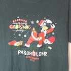Disney Magic Kingdom 2019 Mickey s Very Merry Christmas Party Shirt Green Sz M