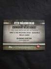 Topps Walking Dead Season 6 Josh Mcdermitt eugene Porter Shirt Relic Card