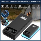 50000mah 120w Portable Power Bank Usb External Battery Pd Charger For Cell Phone