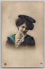 C1916 Vintage Russian Rppc  Theatre   Stage   Film Actress Postcard  4268 