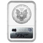2017  1 American Silver Eagle Ngc Ms69 Fdi First Label