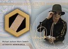 Michael Jackson Worn Shirt Patch Swatch Trading Card Limited Edition Rare New  2