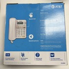 At t Cl2909 Corded Phone Speakerphone Caller Id Call Waiting White New In Box