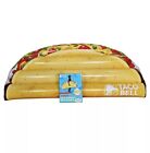 Taco Bell Inflatable Crunchy Taco Supreme Pool Lounge Float 29  X 57  Decoration