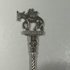 Vintage  Venezuela Spoon  835 Silver 4 1 2  Souvenir Donkey Venezuela  Demitasse