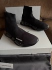 Balenciaga Speed 2 0 Clearsole - Black -size Issue - Right 9 Left 11 - Brand New
