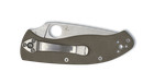 Spyderco Knives Tenacious C122gbnm4ps Serrated Cpm-m4 Brown G-10 Pocket Knife