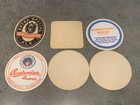 Vintage German European Beer Coasters Advertising Collectible Lot Of 6