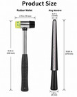 Jewelry Ring Making Tool Kit Ring Bender Mandrel Hammer Files Sizer Se