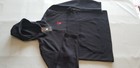 Spyder Men Thermal Fleece 1 4 Zip Hoodie Hood Pullover Shirt-  Large Black Spffd