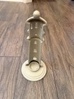 Vintage Cast Iron Tea Light Candle Holder  Has Never Been Used 