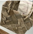 Small Woven Wicker Basket With Handles 5    Wide