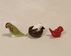 Bug House Bird Figurines Woodpecker Parrot And Cardinal tanager Or Just Red Bird