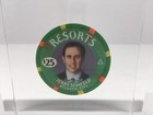 Vintage Resorts Casino Atlantic City  25 Jerry Seinfeld Poker Chip In Lucite Box