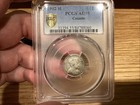 Canada 1902 H 10 Cents Pcgs 55 Nice Color