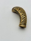 Heavy Brass Cobra Cane Handle Head Walking Stick  Head Vintage Antique Design