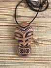 Eekum Bookum 25 Years Book Of Tiki Pendant Handmade Resin Necklace 2 5  Tall New