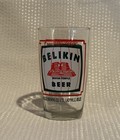 Belikin Mayan Temple Vintage Beer Glass Ladyville  Belize