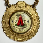 Central City Tent 139 Jackson Mi Knights Of The Macabees 3 5 h Pinback Medal