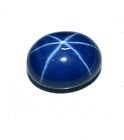 Natural Blue Star Sapphire 15 00 Ct Certified Oval Cabochon Loose Gemstone