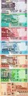 Malawi Set 20  50  100  200  500  1000  2000 Kwacha  7 Note Set  Uncirculated
