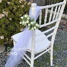 White Tulle Wedding Reception Decor - 6  X 100 Yards  Wreath  Christmas