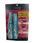 Max Factor Lash Maker Mascara Pesta  ina Black Waterproof X2 Regular   Mini Negr