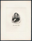 Portrait Die Proof  Hamilton Fish  Us Senator  Secretary State  Ny Governor  Bep