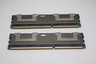 Lot Of 2 Hynix 8gb 2rx4 Pc3-8500r Ddr3-1066 Ecc Reg Server Ram Dell Snph132mc 8g