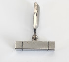 Vintage Sterling Silver Bar Style Cufflinks Cuff Links Pat 2472958